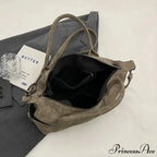 Synthetic Leather Vintage Crossbody Shoulder Bag