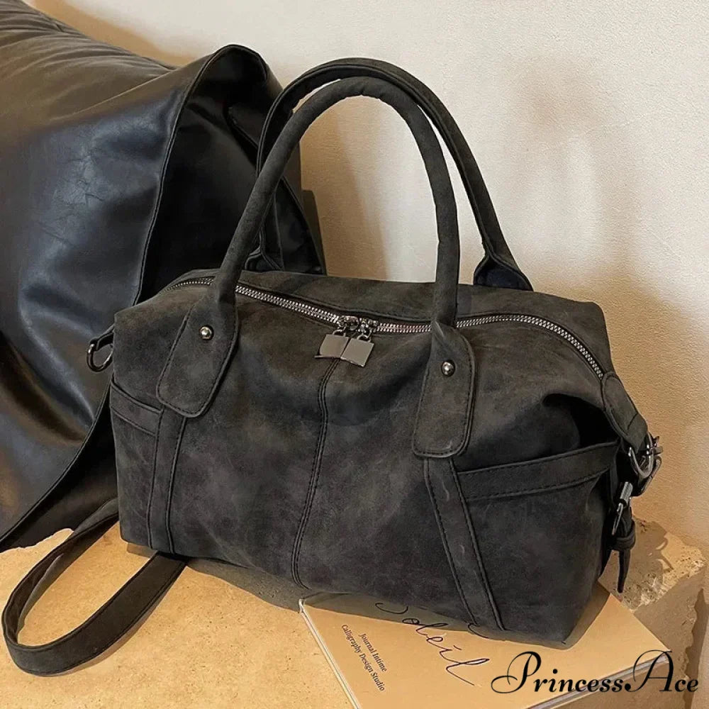 Synthetic Leather Vintage Crossbody Shoulder Bag