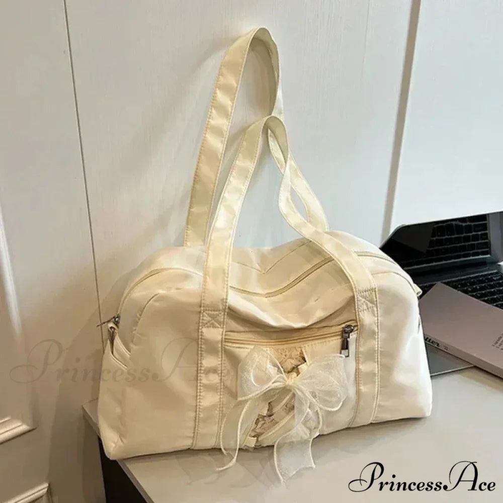 Synthetic Stitching Thread Crossbody Shoulder Bag