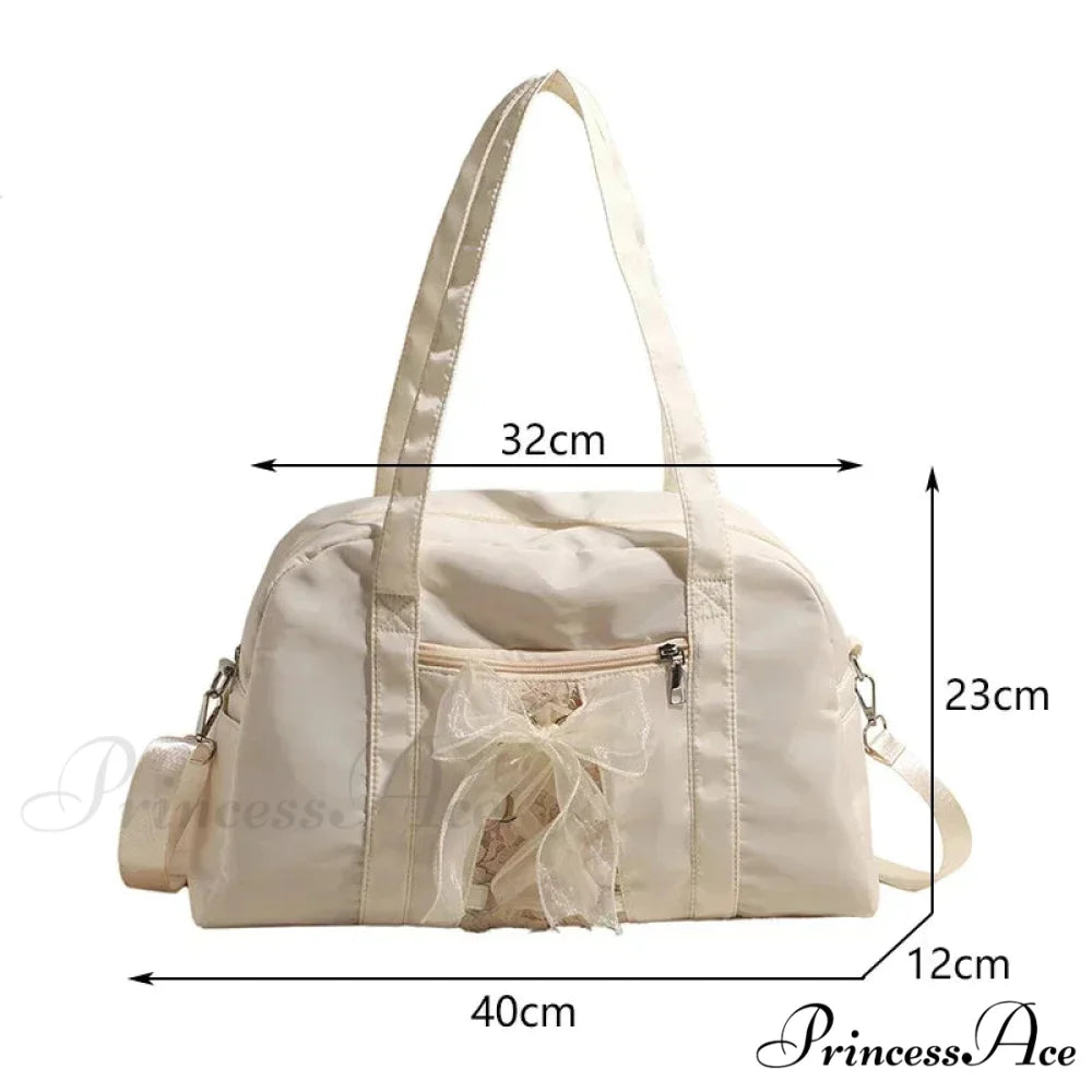 Synthetic Stitching Thread Crossbody Shoulder Bag