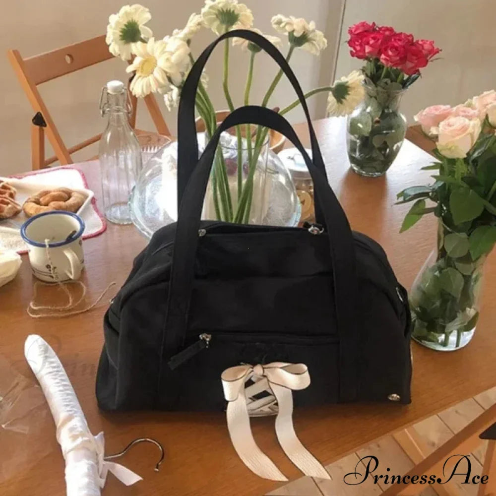 Synthetic Stitching Thread Crossbody Shoulder Bag