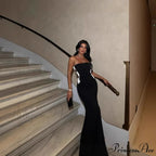 Tall Separation Sparkling Extended Gown Formal Gown