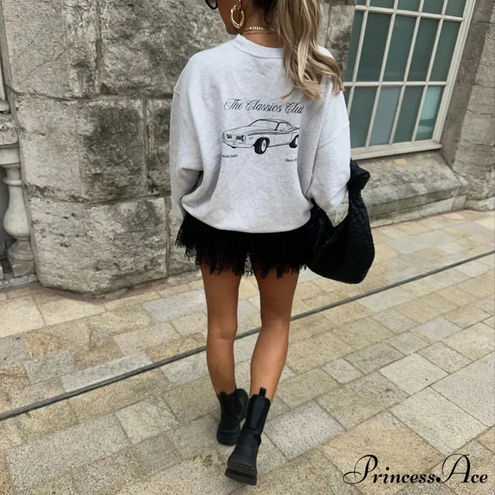 Tall Waist Folded Lace Skirt