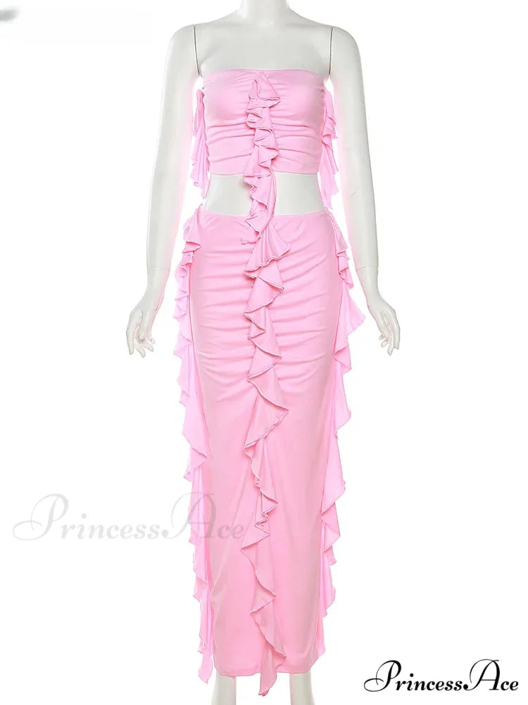 Tassel Birthday Party Outfits Maxi Dress