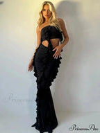 Tassel Birthday Party Outfits Maxi Dress