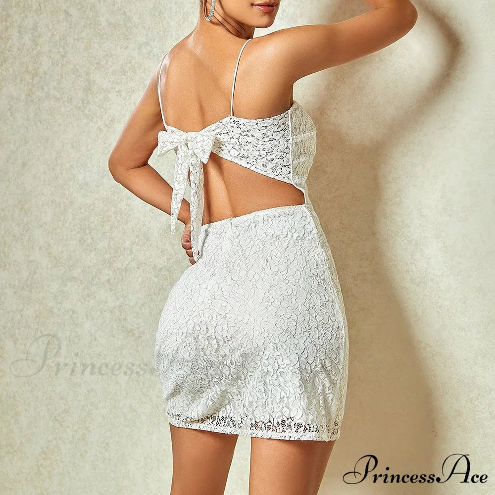 Tayla Formal Stylish Lace-Up Back Bodycon