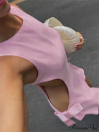 Tee Arch Zipper Patchwork Mini Garment