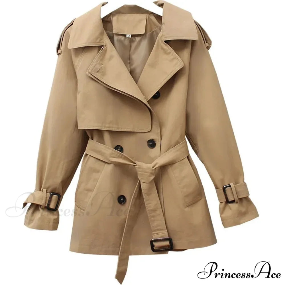Temperament Windbreaker Trench Coat