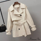 Temperament Windbreaker Trench Coat