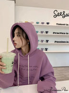 Thick Cozy Fashionable Casual Comfortable Hoodie