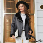 Thick Warm Faux Leather Jackets
