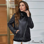 Thick Warm Faux Leather Jackets