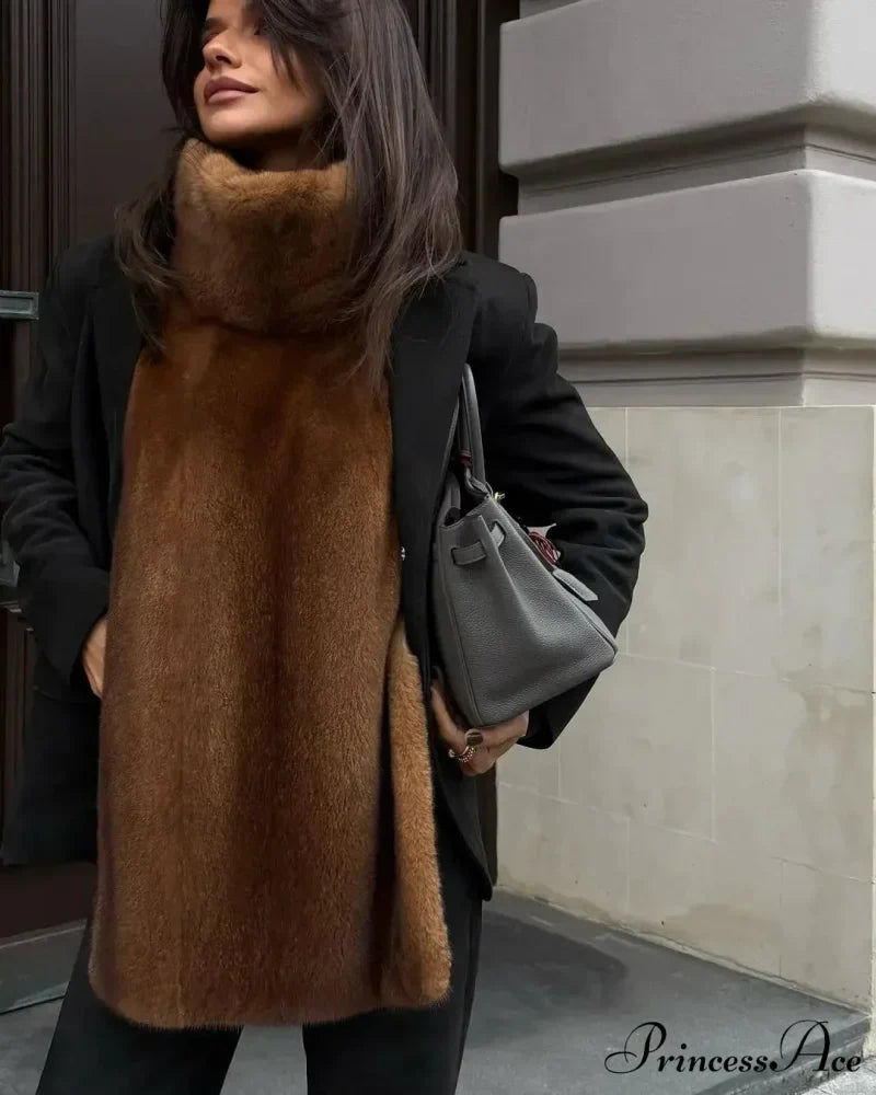 Thicken Cozy Sleeveless Vest Coat