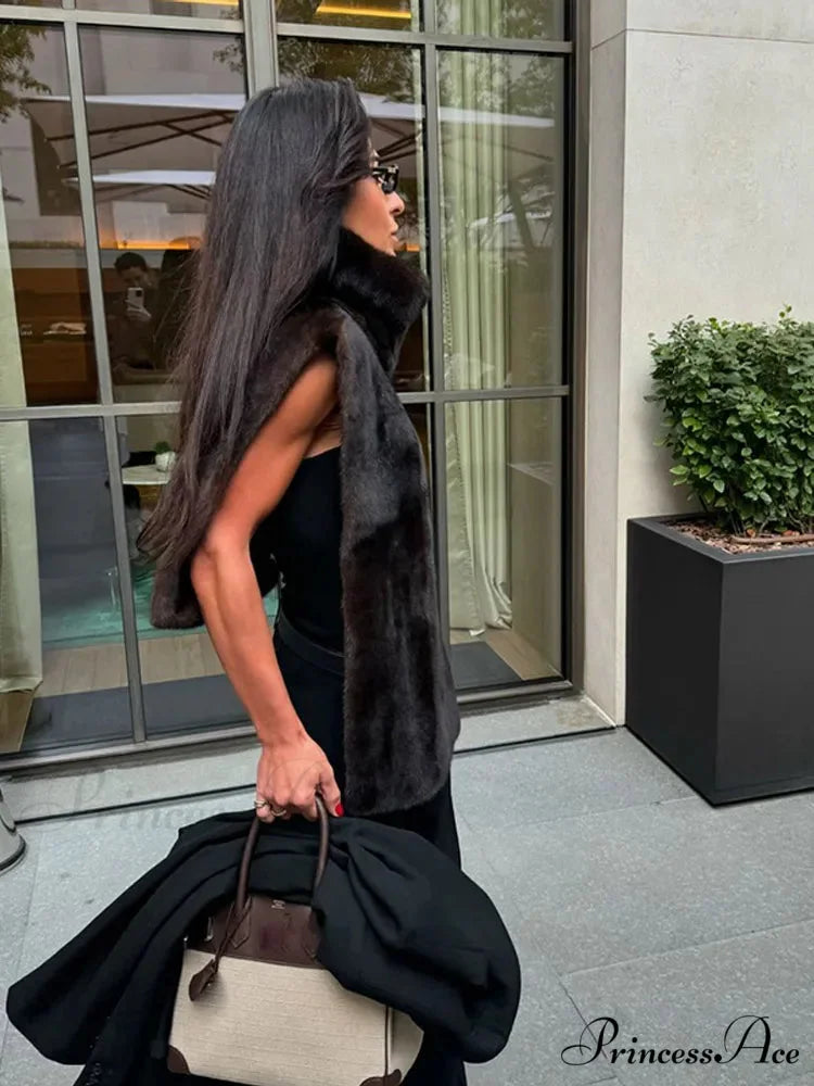 Thicken Cozy Sleeveless Vest Coat