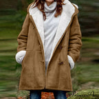 Thicken Fleece Lined Hooded Coat