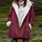 Thicken Fleece Lined Hooded Coat