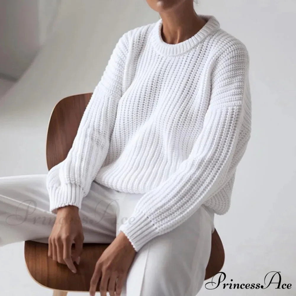 Three - Quarter Sleeve Sophisticated Tan Sweater