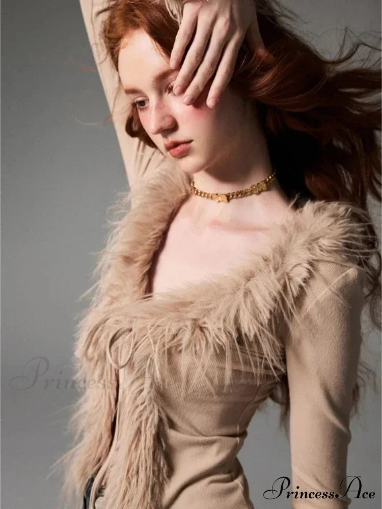 Tie Up Soft V-neck Cardigan