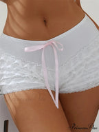 Tiered Lace Ribbon Patchwork Mini