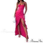 Tiffany Sleeveless High Charming Slit Formal Dress