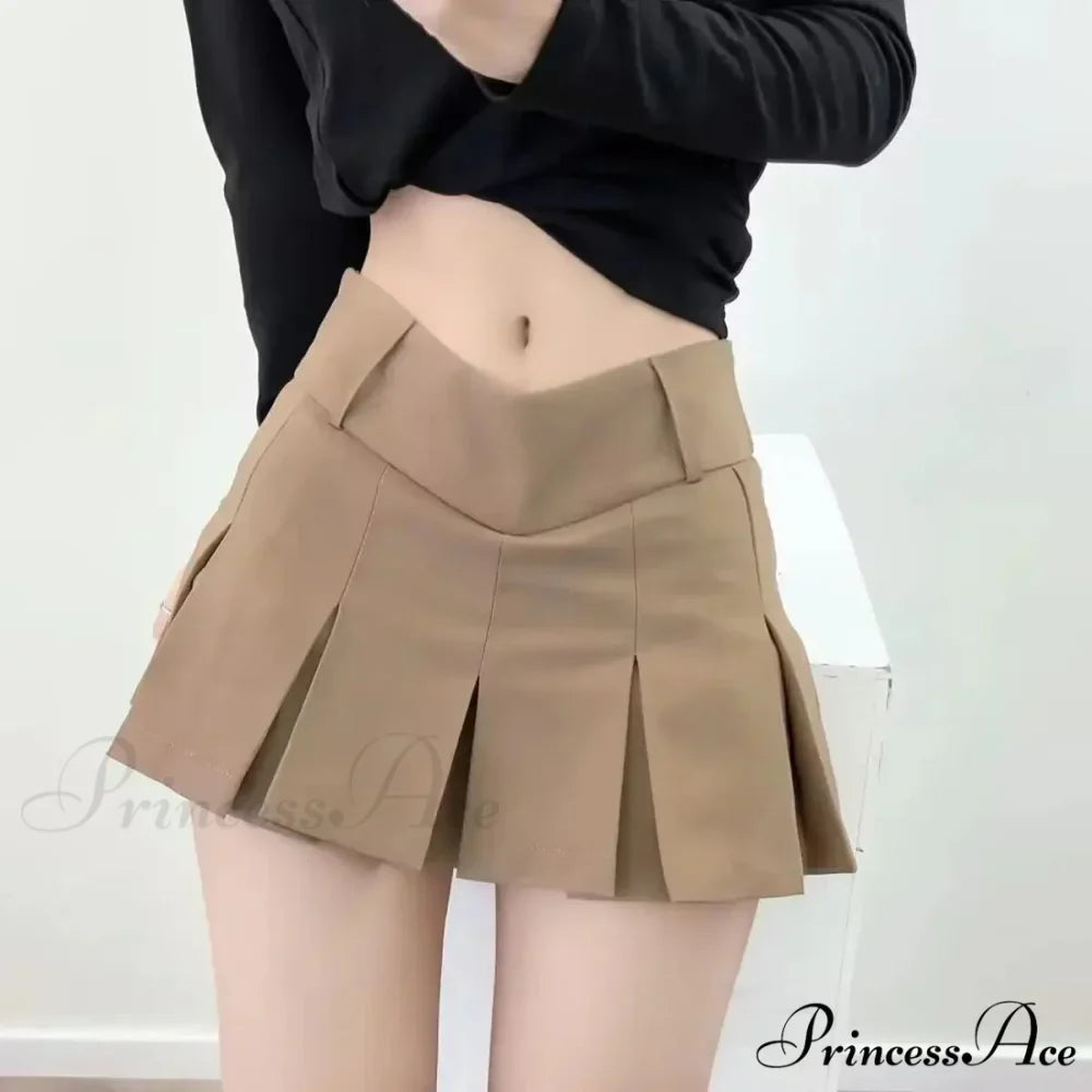 Tiny A-Line V Waist Skirt