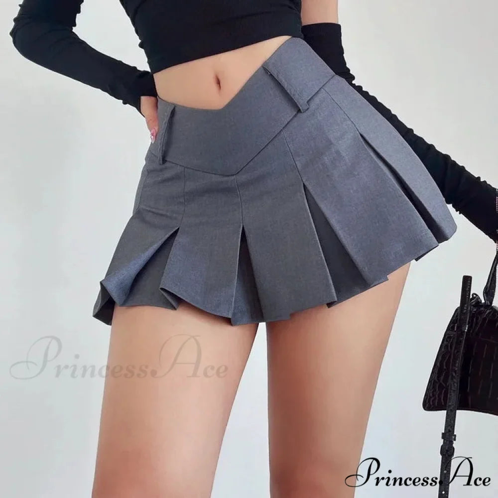 Tiny A-Line V Waist Skirt