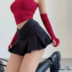 Tiny A-Line V Waist Skirt