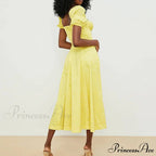 Tiny New Blossoming Narrow Fit Opening Camisole Blossoming Dress