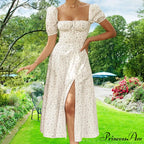 Tiny New Blossoming Narrow Fit Opening Camisole Blossoming Dress