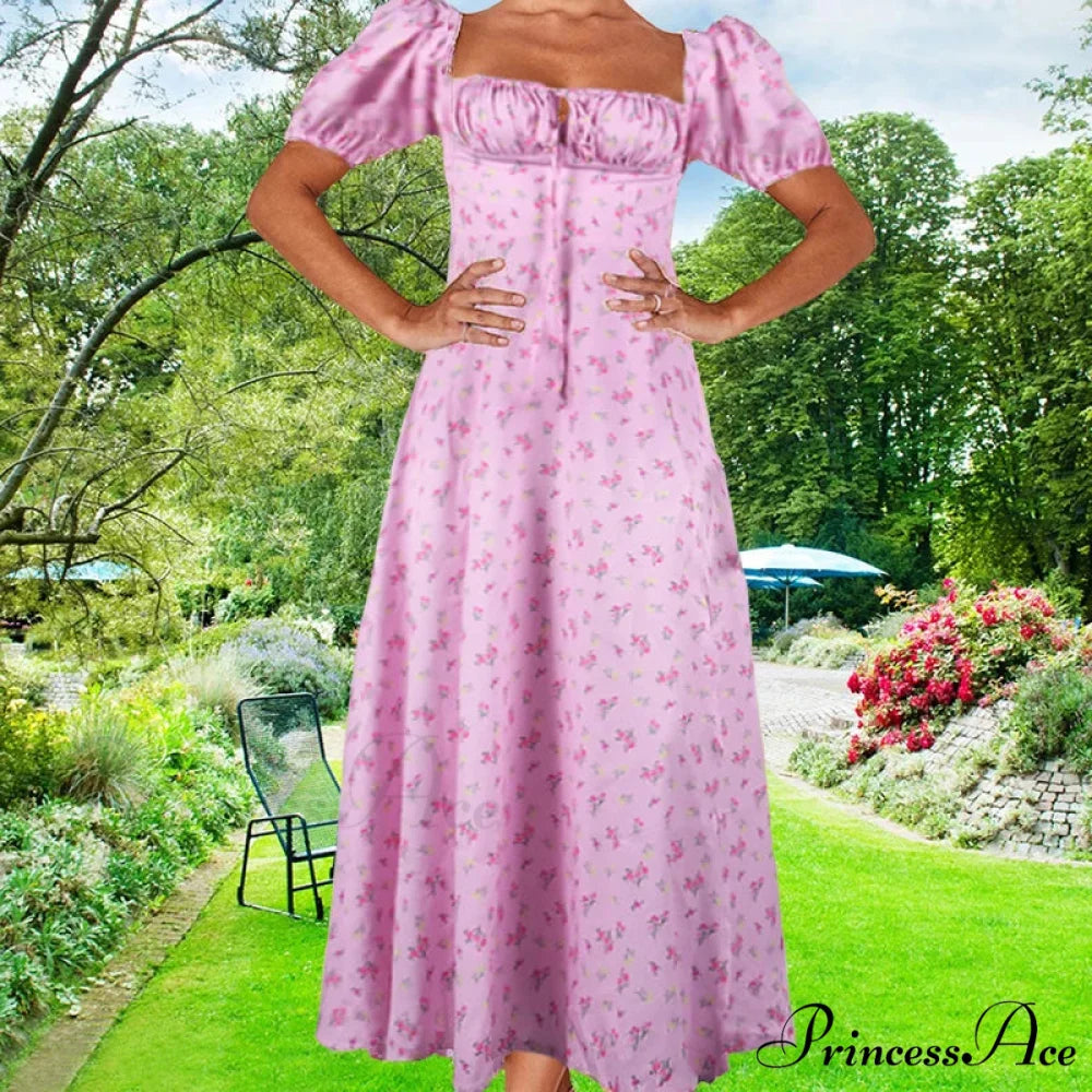 Tiny New Blossoming Narrow Fit Opening Camisole Blossoming Dress