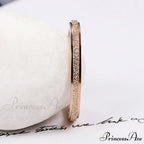 Titanium Steel Minimalist Simple Closed Rings