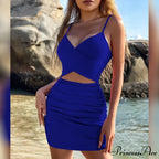 Total Dream Stylish Satin Mini Dress