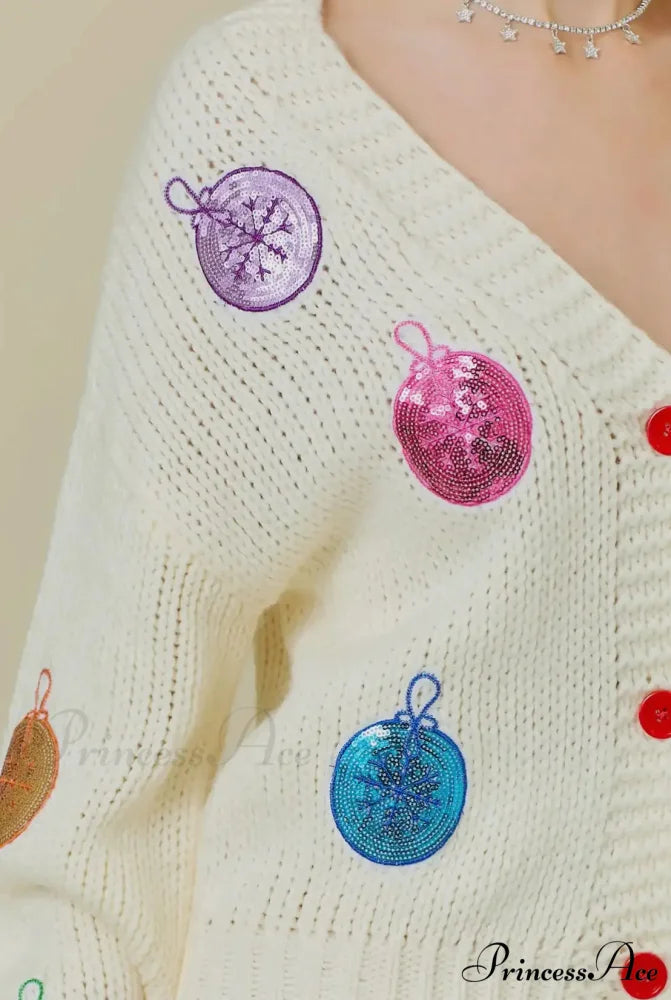 Toy Collar Bind-Up Sweater Cardigan