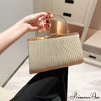 Traditional Folded Evening Bag Glittering Celebration Prom Handbag Dress Purse