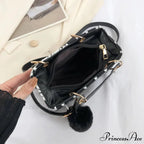 Traditional Tartan Woolen High-End Designer Clutch Crossbody Purse