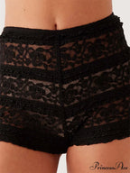 Transparent Blossom Bloomer Short