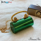 Transparent Circular Crossbody Evening Purse