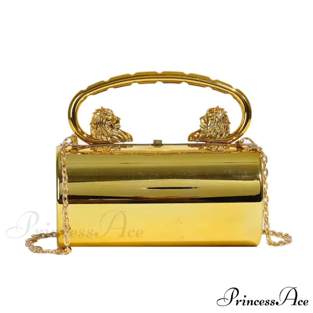 Transparent Circular Crossbody Evening Purse