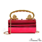 Transparent Circular Crossbody Evening Purse