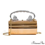 Transparent Circular Crossbody Evening Purse