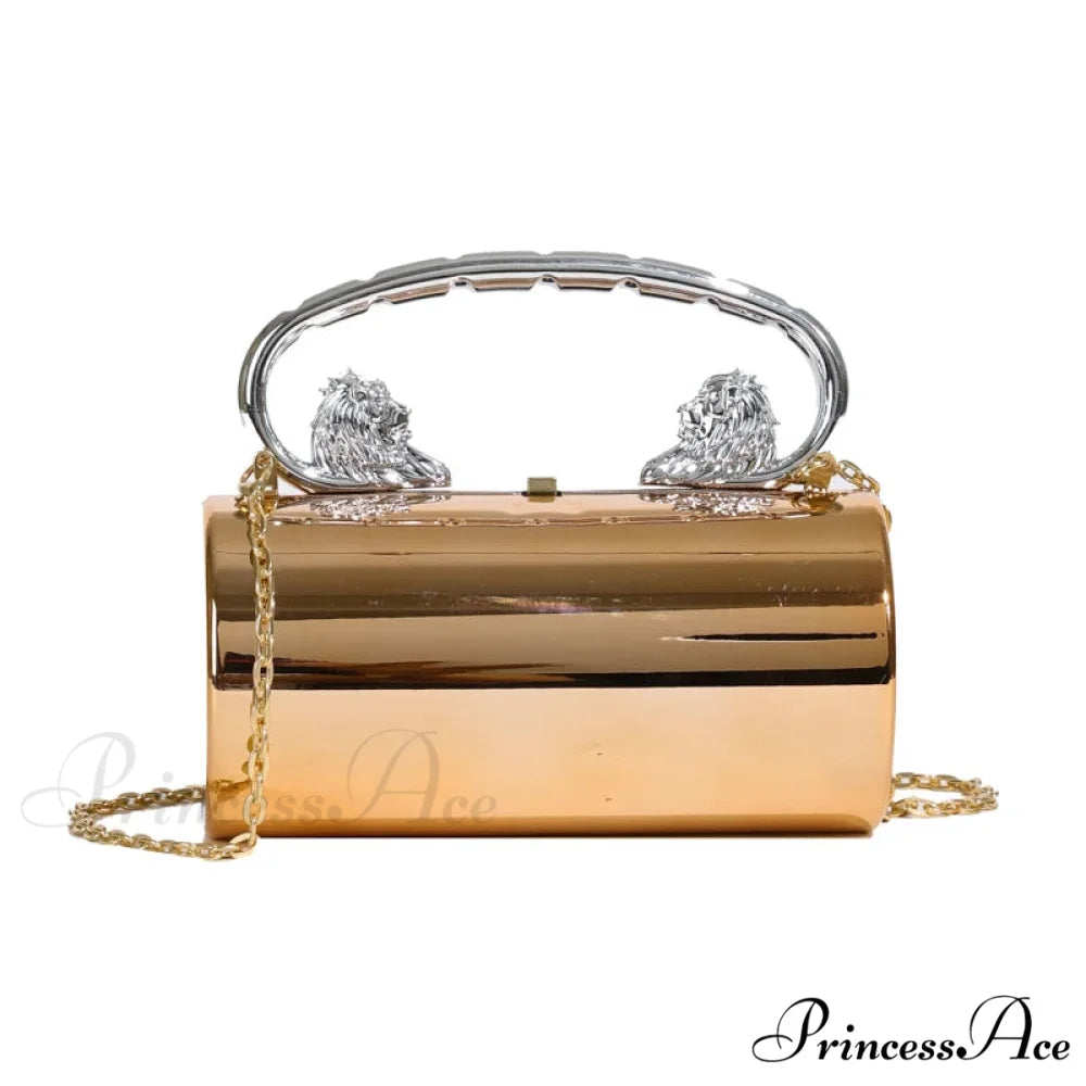 Transparent Circular Crossbody Evening Purse