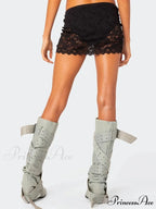 Transparent Lace Main Road Skirt