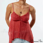 Transparent Mesh Babydoll Crop Top