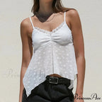 Transparent Mesh Babydoll Crop Top