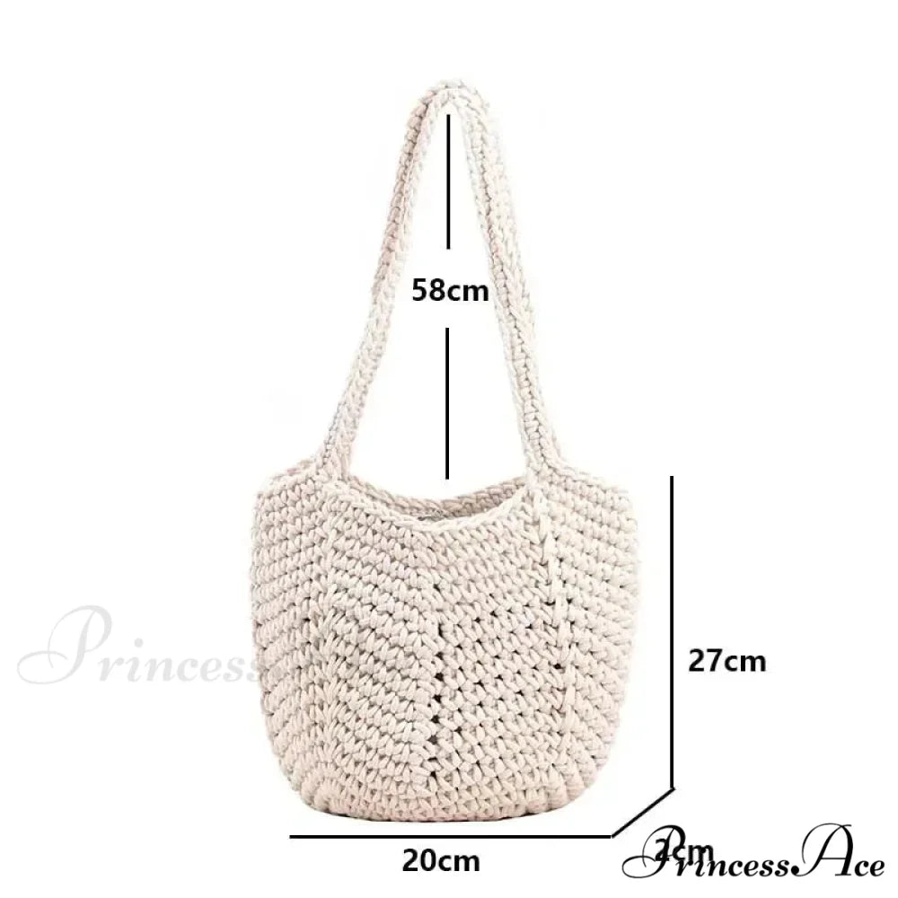Trendy Woven Pattern Bucket Shoulder Bag
