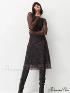 True Hues Stylish Velvet Dress