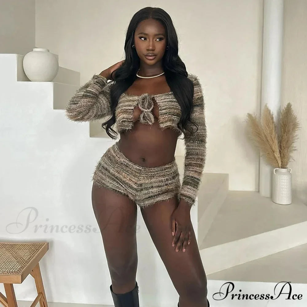 Two-Piece Knit Set Sweater