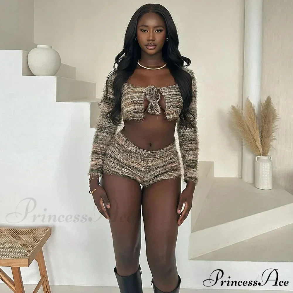 Two-Piece Knit Set Sweater