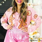 Ugly Christmas Sequin Nutcracker Cardigan