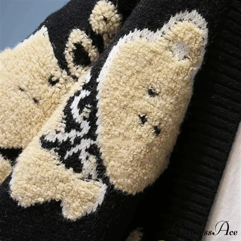 Ugly Christmas Vintage Y2K Knit Cardigan